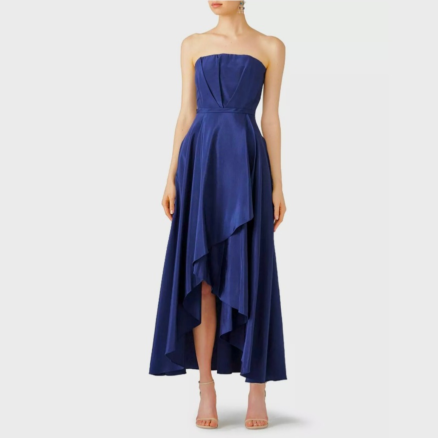 Hunter Bell Navy Blue Bailey Gown